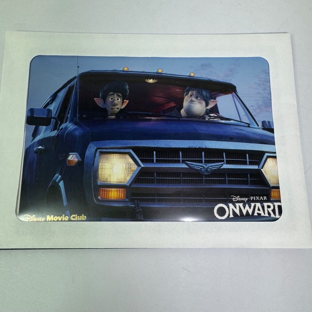 Onward Pixar 5x7" Lithograph Disney Movie Club Exclusive Limited Edition Print
